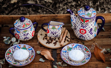 Cargar imagen en el visor de la galería, Juego de café 6 personas Relieve-4 (5906776326305)